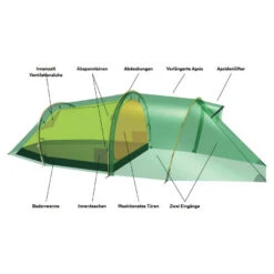 Hilleberg Nallo 4 GT - 4-Personen Zelt -Freien Camping Geschäft hilleberg nallo 4 gt 4 personen zelt detail 6