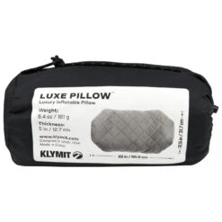 Klymit Luxe Pillow - Kissen -Freien Camping Geschäft klymit luxe pillow kissen detail 6