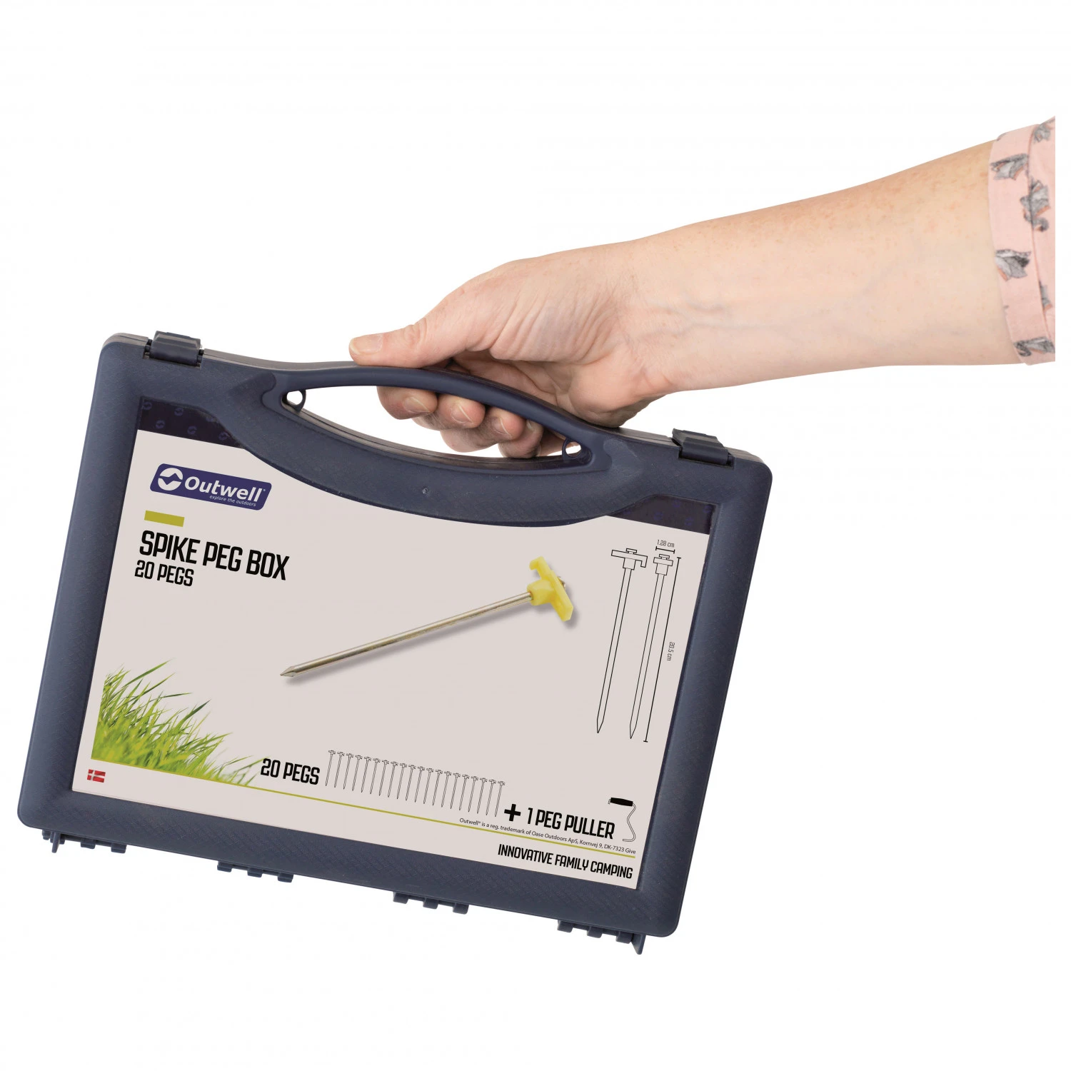 Outwell Spike Peg Box - Zelthering 2 Outwell Spike Peg Box - Zelthering – Bild 2