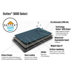 Outwell Springwood 6SG - 5-6 Personen Zelt 13 Outwell Springwood 6SG - 5-6 Personen Zelt -Freien Camping Geschäft outwell springwood 6sg 5 6 personen zelt detail 7