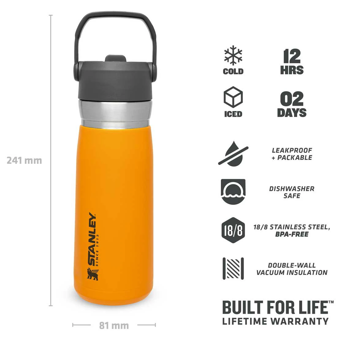 Stanley Iceflow Flip Straw Water Bottle - Isolierflasche 4 Stanley Iceflow Flip Straw Water Bottle - Isolierflasche – Bild 4