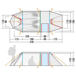 Tatonka Alaska 3.235 PU - 3-Personen Zelt 19 Tatonka Alaska 3.235 PU - 3-Personen Zelt -Freien Camping Geschäft tatonka alaska 3235 pu 3 personen zelt detail 10