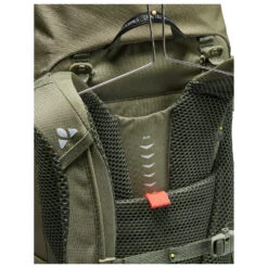 VAUDE Asymmetric 42+8 - Tourenrucksack -Freien Camping Geschäft vaude asymmetric 42 8 tourenrucksack detail 6